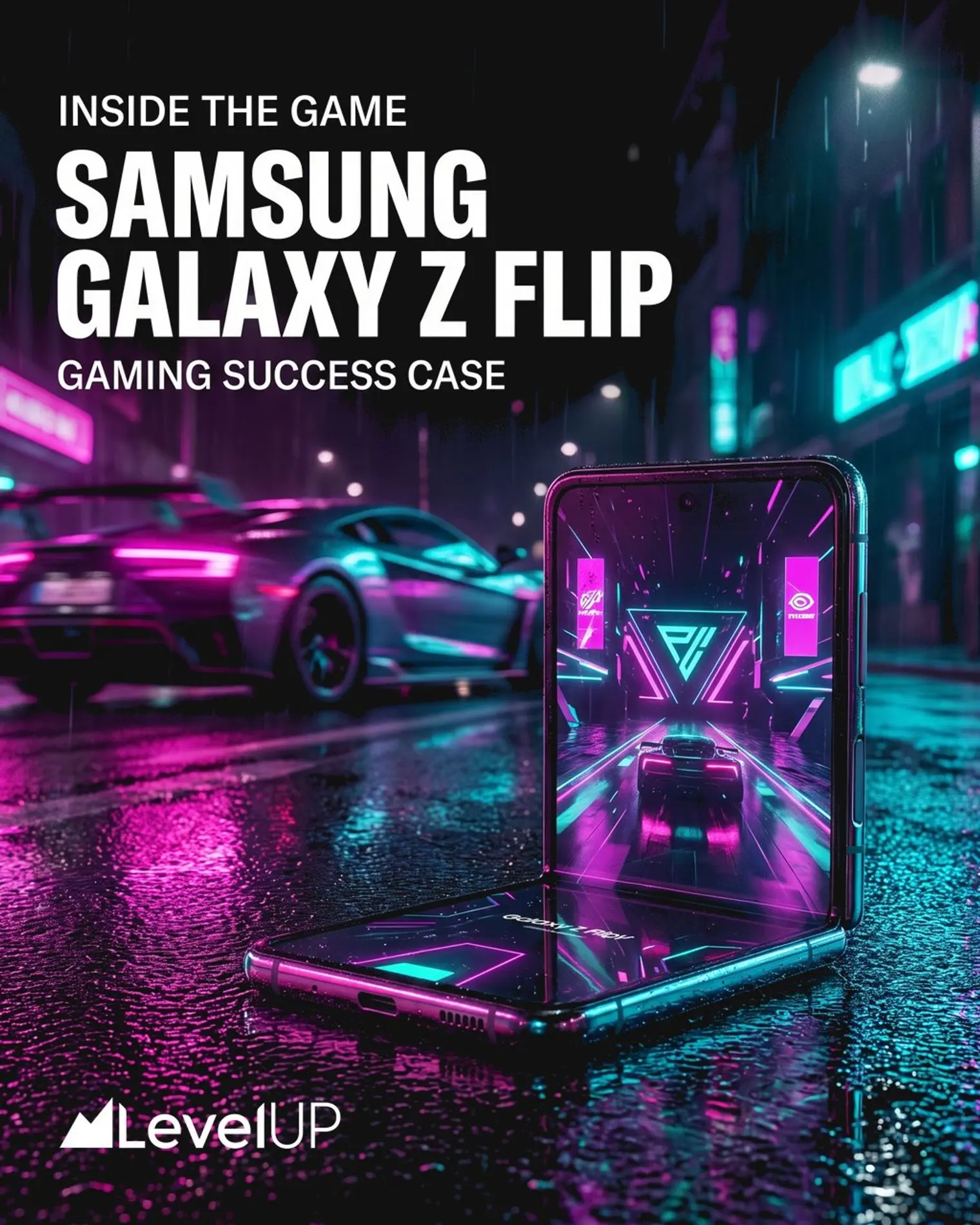 LevelUP Digital · LinkedIn — Samsung kocht geen ruimte náást de game. Ze kochten een stoel erín.